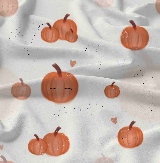 Kürbis Stoff Eigenproduktion Halloween